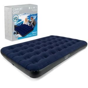 5x6 Inflatable Air Mattress With Pump – Navy Blue