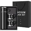 500ml Stainless Steel Vacuum Insulated Thermos Bottle with Cup – Multicolor