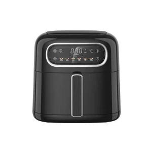 ADH 6 Litres Digital Air Fryer , LED Touch Control, 1200W - Black