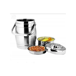 Aulun 3.2L Food Flask – Silver