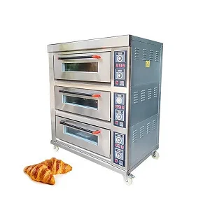 Industrial Electric Bakery Oven – 3 Decks 6 Trays