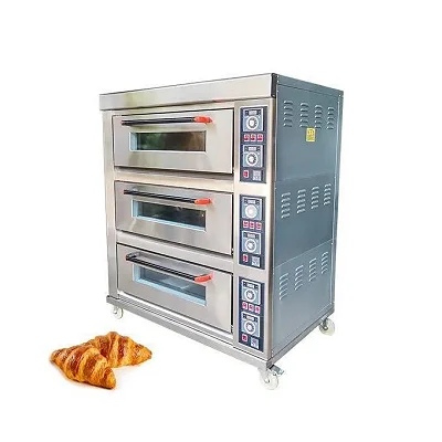 Industrial Electric Bakery Oven – 3 Decks 6 Trays