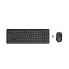 Wireless Keyboard & Mouse Combo – Black