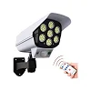 Solar Camera Style Outdoor Wall Light – 3 Modes Motion Sensor