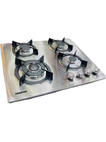 Geepas 4-Burner Built-In Gas Hob With Auto Ignition (Model GGC31026)