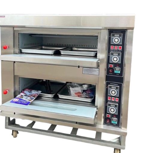 Double Deck Commercial Electric Bakery Oven – 2 Tray