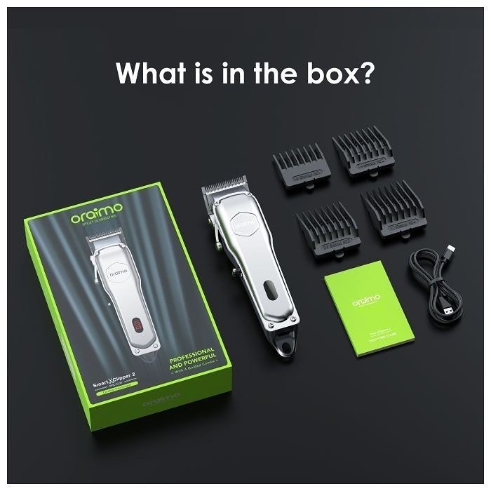 Oraimo Smart Clipper 2 Professional Hair Clipper Rechargeable LED Display 365-day Warranty