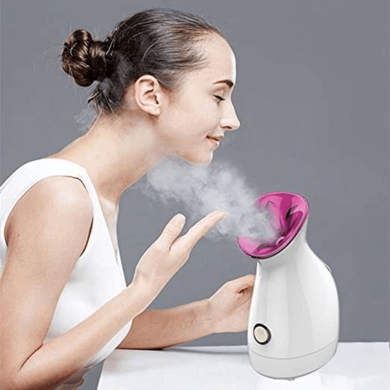 Phyopus Facial Steamer Sauna Face Steamer Vaporizer - Purple White