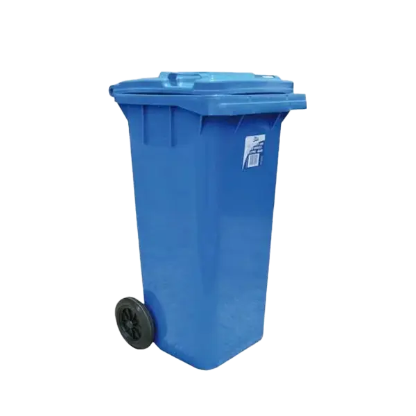 New Outdoor 240Liters wheelie Waste Bin, Blue