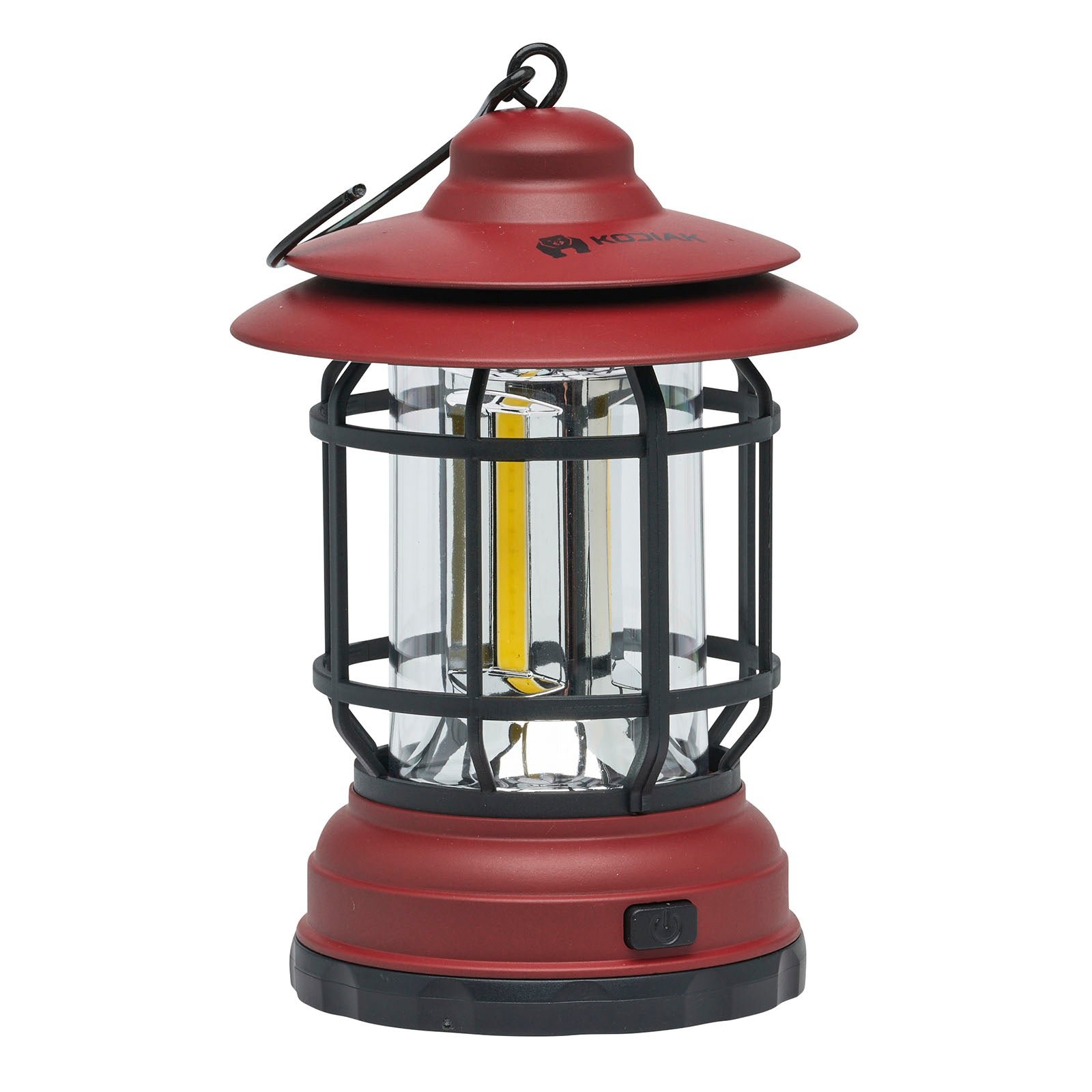 Vintage rechargeable camping lantern - Multicolor