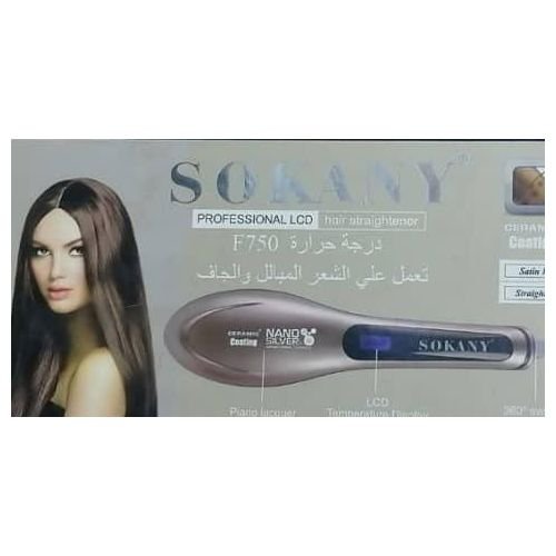 Sokany Professional Hair Straightener Comb Brush.
