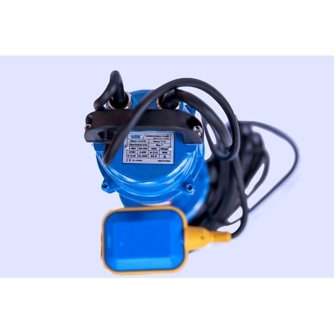 17 Meter USK Unitech  (56 Feet) Submersible Water Pump - Blue
