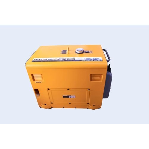 Kingmax Diesel 6.5 KVA Yellow Silent Generator KM14800S