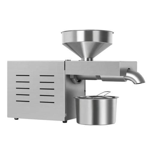 Commercial Stainless-steel Oil Extractor Machine - Silver