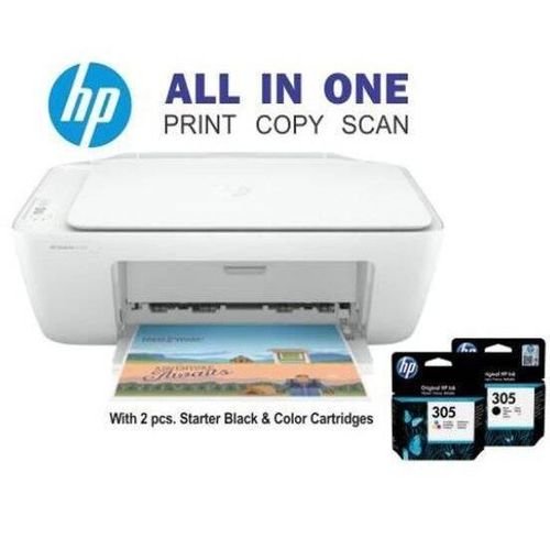 Hp Colour DeskJet 2320 All-In-One Printer Copy, Scan,Print +2 Starter Catridges Black And White - White