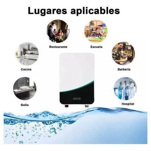 Instant Electric Water Heater, Portable Tankless Water Heater With LED Touch Screen Control