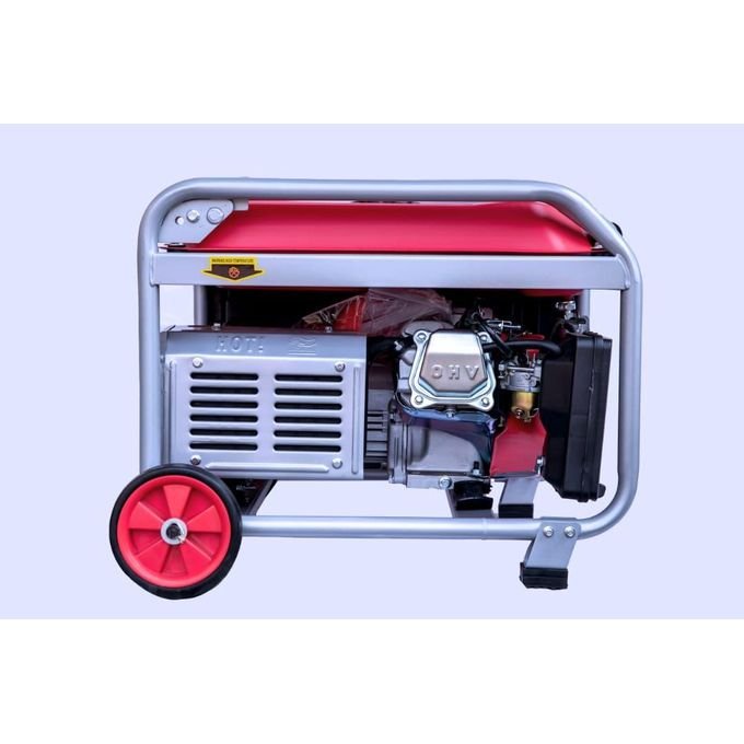 Maxmech RFS-5200E 3.8 KVA Petrol Generator – Key & Manual Start with Wheels