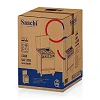 Saachi 3 Gas + 1 Electric Stove Cooker with Electric Oven 60×60cm – Silver & Black
