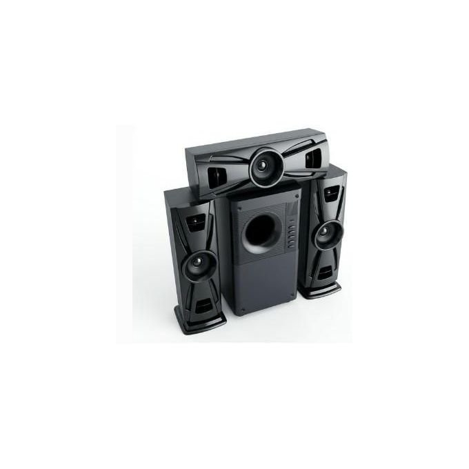 Roch 3.1 Channel Home Audio System / Subwoofer With Remote – Black