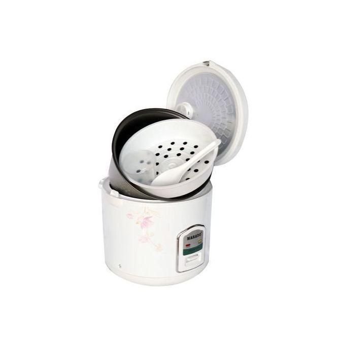 Marado Electric Rice Cooker - 5Litres- White