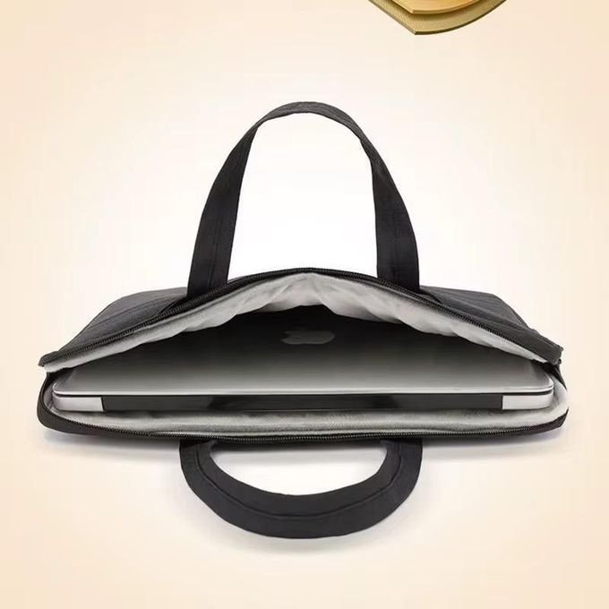 Laptop Shoulder Messenger Bag 14.5 inches By 10 inches - Black