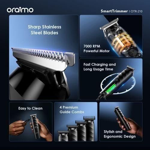 Oraimo Smart Trimmer Electric Tirimmer Powerful Long Battery Life 365-day Warranty