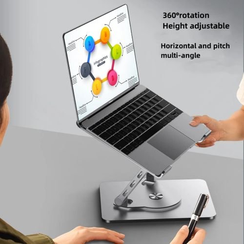 Portable Desk Laptop Stand Adjustable Laptop Stand- Tablets and Notebook Computer Holder