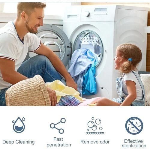Washing Machine Cleaner Tablets for Deep Cleaning & Deodorizing