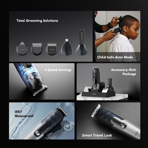 Oraimo UltraTrim 16-In-1 Complete Grooming Kit Smart Trimmer 365-day Warranty