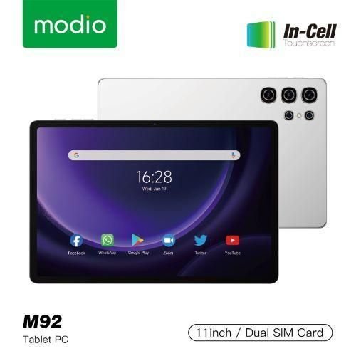Modio M92 5G Tablet, 16GB 1TB ROM,10000mAh High Capacity Android 13 ,11 inch