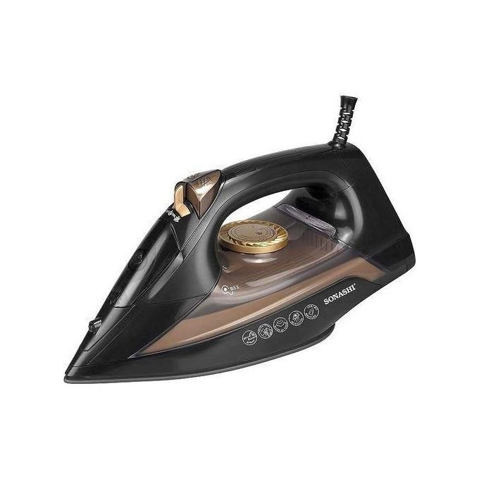 Sonashi Steam Iron With Large Water Tank, Burst Steam & Ceramic Soleplate – Multicolour