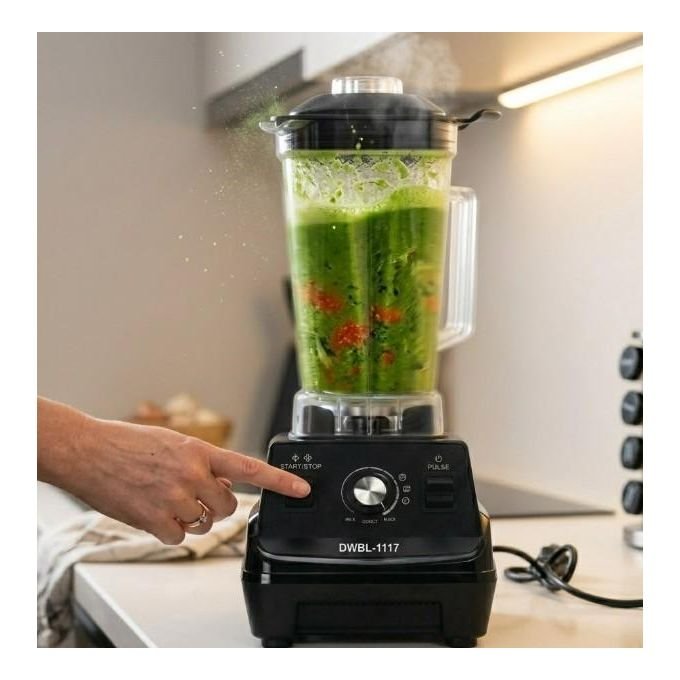 Digiwave 2 Litre High-Speed Commercial Blender – Black