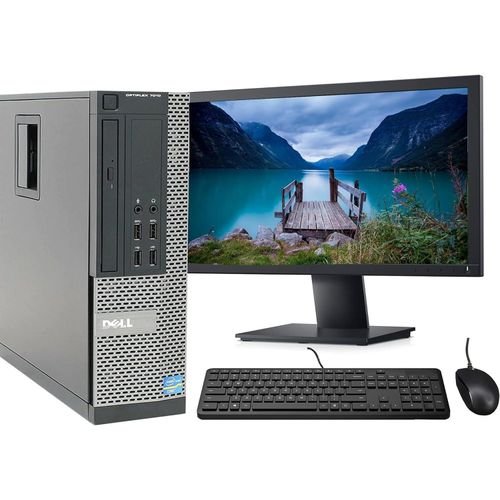 DELL Refurbished Desktop Computer core i3 Optiplex 4GB RAM HDD 500GB Fullset