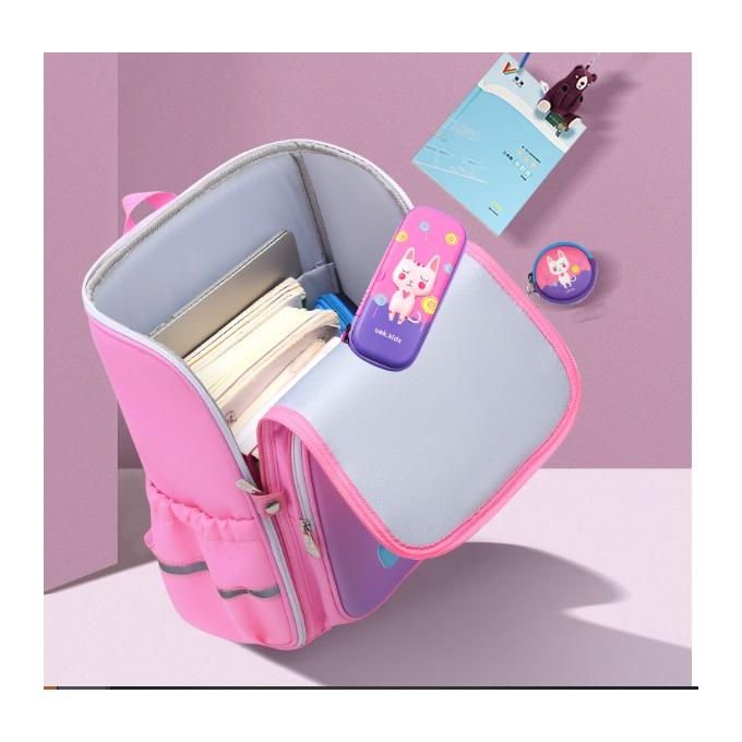Girls Beautiful School Bag - Pink