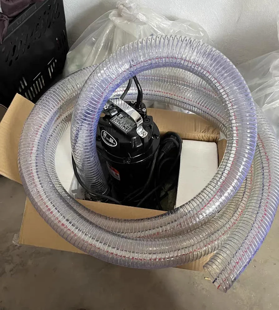 3 Inch PVC Suction Hose Pipe – Transparent Water Transfer & Irrigation Hose