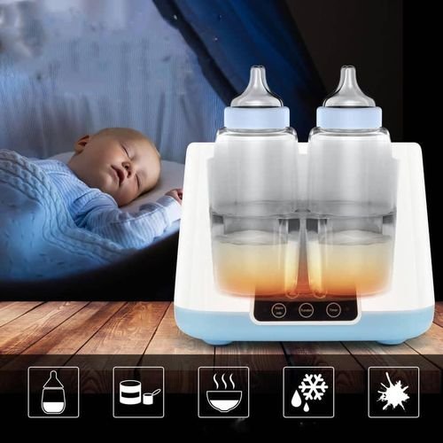 Multi-Functional Double Bottle Warmer and Sterilizer - Multicolor