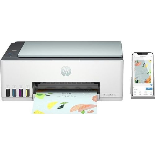 Hp Smart Tank 582 Wireless All in One Printer Print Scan Copy Up to 18,000