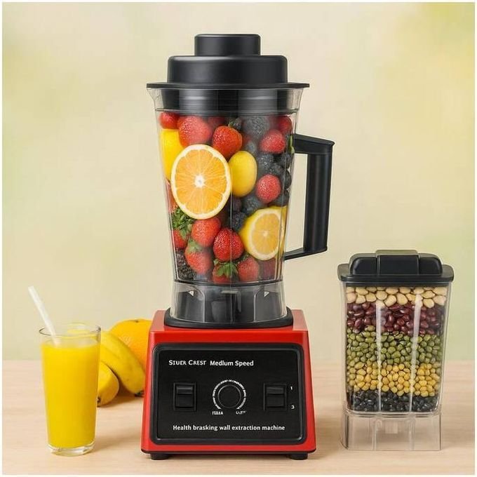 4L SilverCrest Commercial Blender and Grinder Set (SILVER CREST SC-9009)