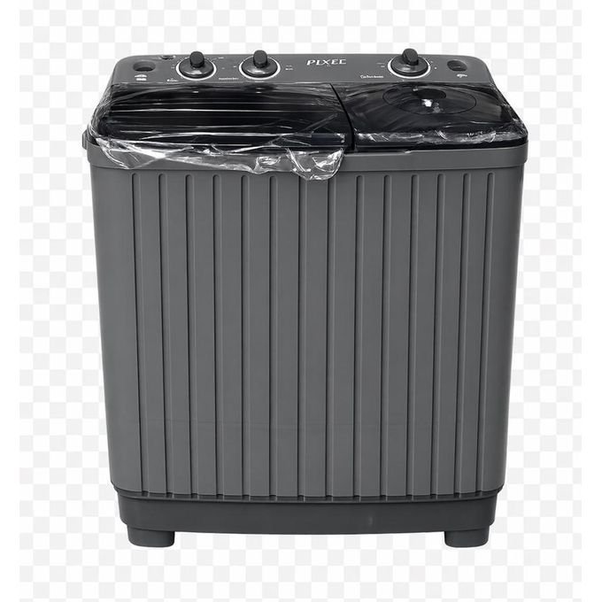 Pixel 6kg Twin Tub Washing Machine - Grey