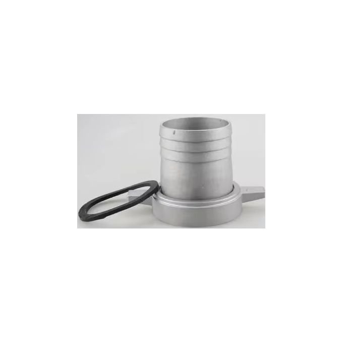 Adjustable Water Hand Sprinkler With Connector - Silver & Orange