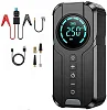 10000mAh Car Jump Starter & Portable Air Compressor with LED Flashlight and USB-C Fast Charging