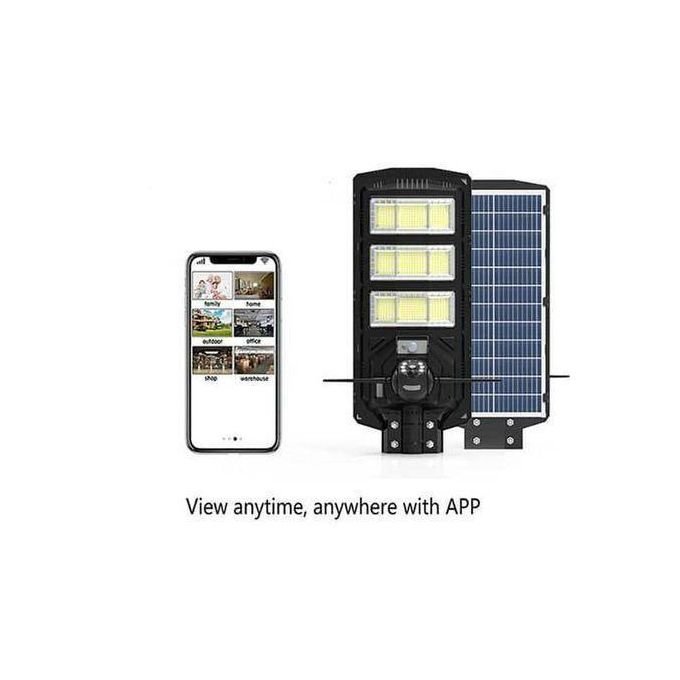 450W Integrated Solar LED Street Light with CCTV Camera