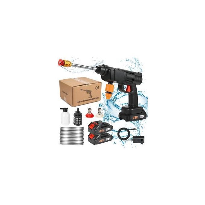48V Cordless Car Washer Gun with 2 Batteries