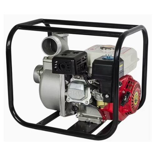 3 INCH Surface Petrol Water Pump - White & Red