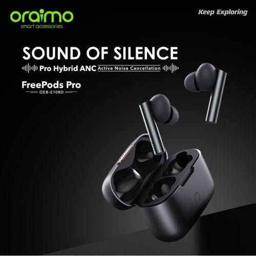 Oraimo FreePods Pro ANC True Wireless Earbuds 45dB ANC Noise Cancellation