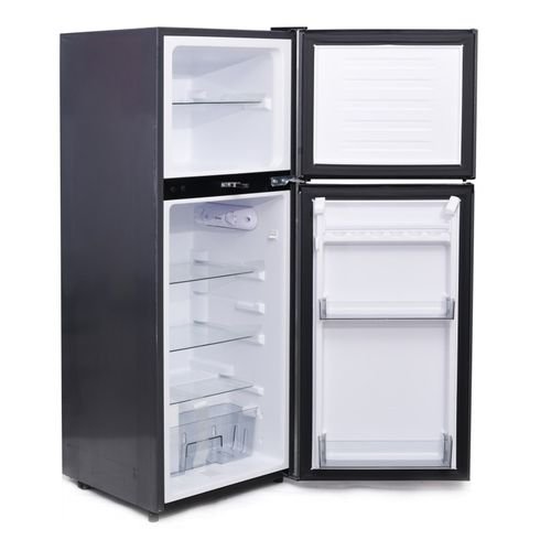149L SPJ 149L Double Door Refrigerator / Fridge - Dark Grey