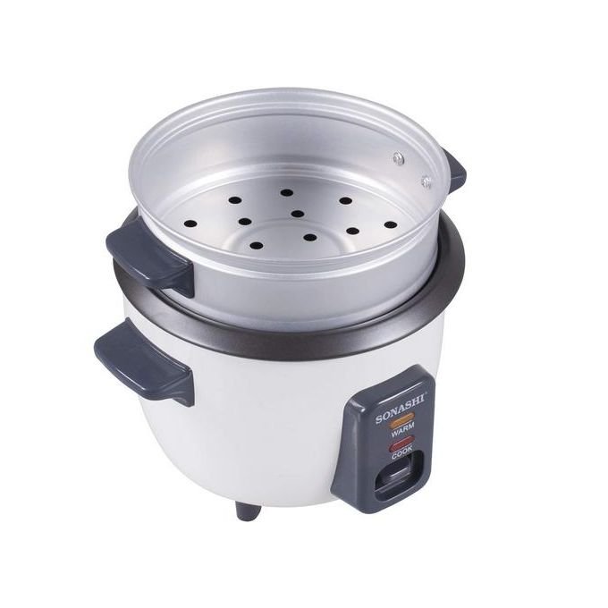 Sonashi 1.8Liters Multifunction 3 In 1 Rice Cooker SRC-328 - White