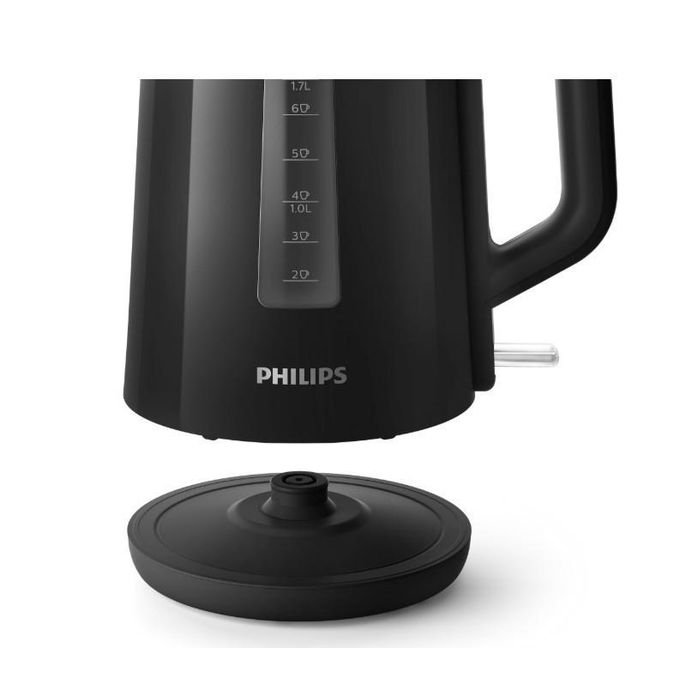 Philips Electric Kettle Automated Lid 1850W, 1.7 Litres - Black