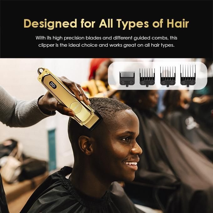Oraimo Smart Clipper 2 Professional Hair Clipper Rechargeable Gold 365-day Warranty