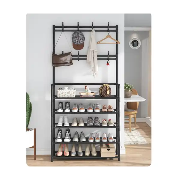 Shoe Rack 5 Layer, Hat & Coat